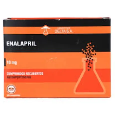 ENALAPRIL 10 MG CAJA X 200 COMPRIMIDOS - Ecofarma